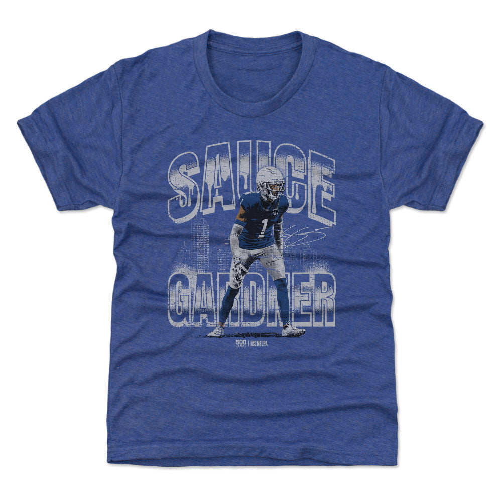 Sauce Gardner Indianapolis Skyline WHT