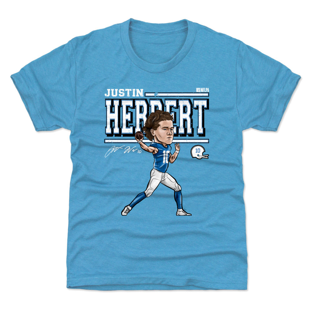 Justin Herbert Cartoon WHT