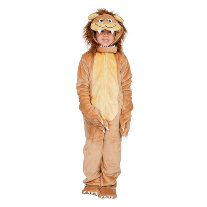 Kids Youth Child Lion Halloween Cosplay Costume Flappy Suit