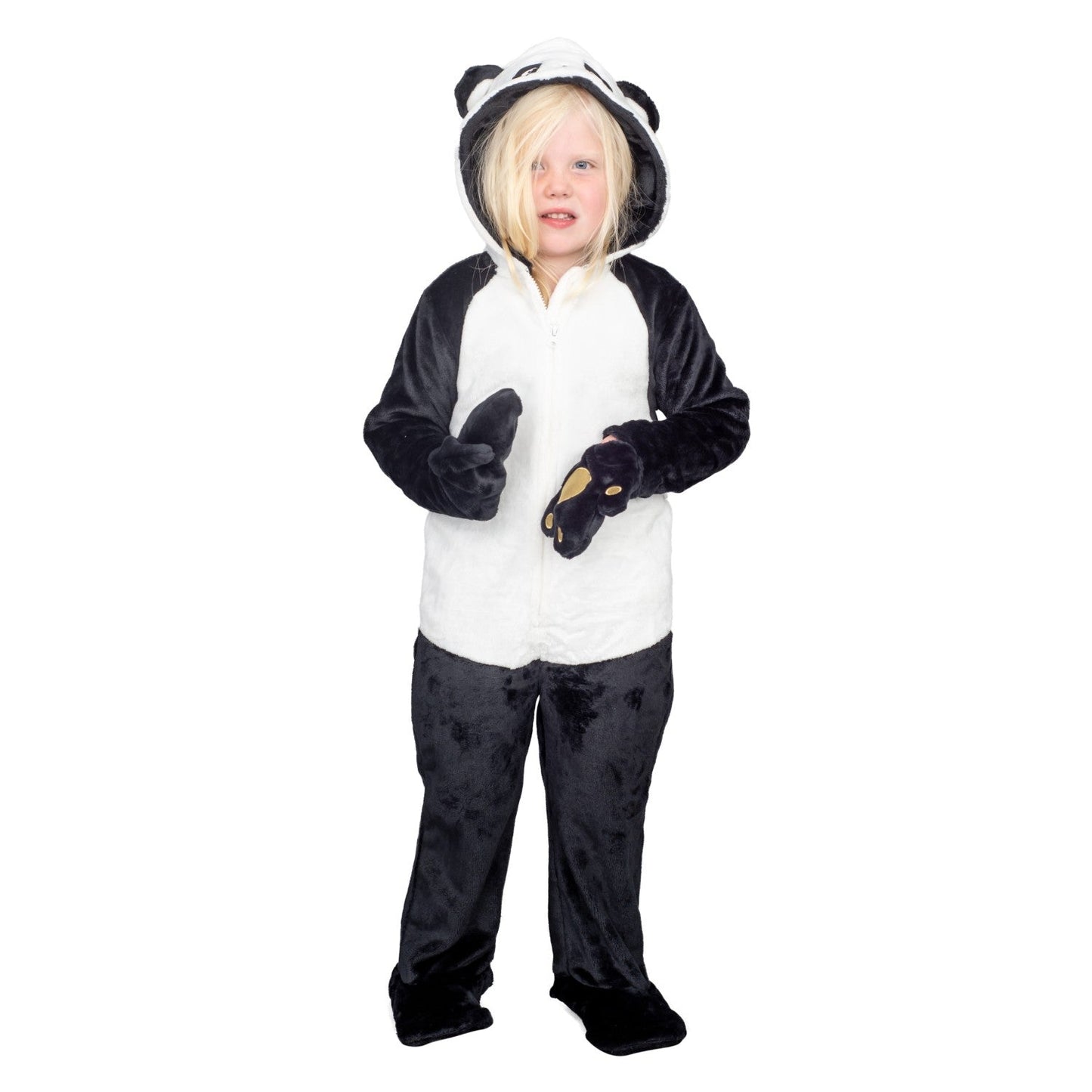 Kids Youth Child Panda Halloween Cosplay Costume Flappy Suit