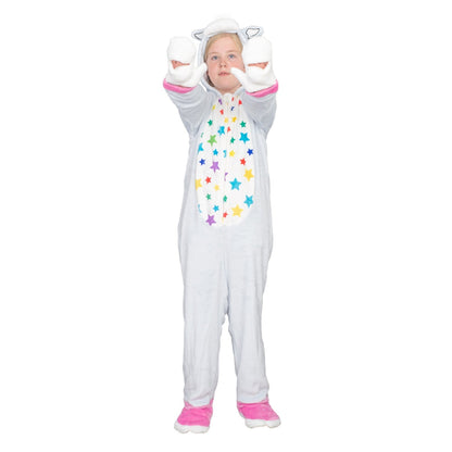 Kids Youth Child Unicorn Halloween Cosplay Costume Flappy Suit