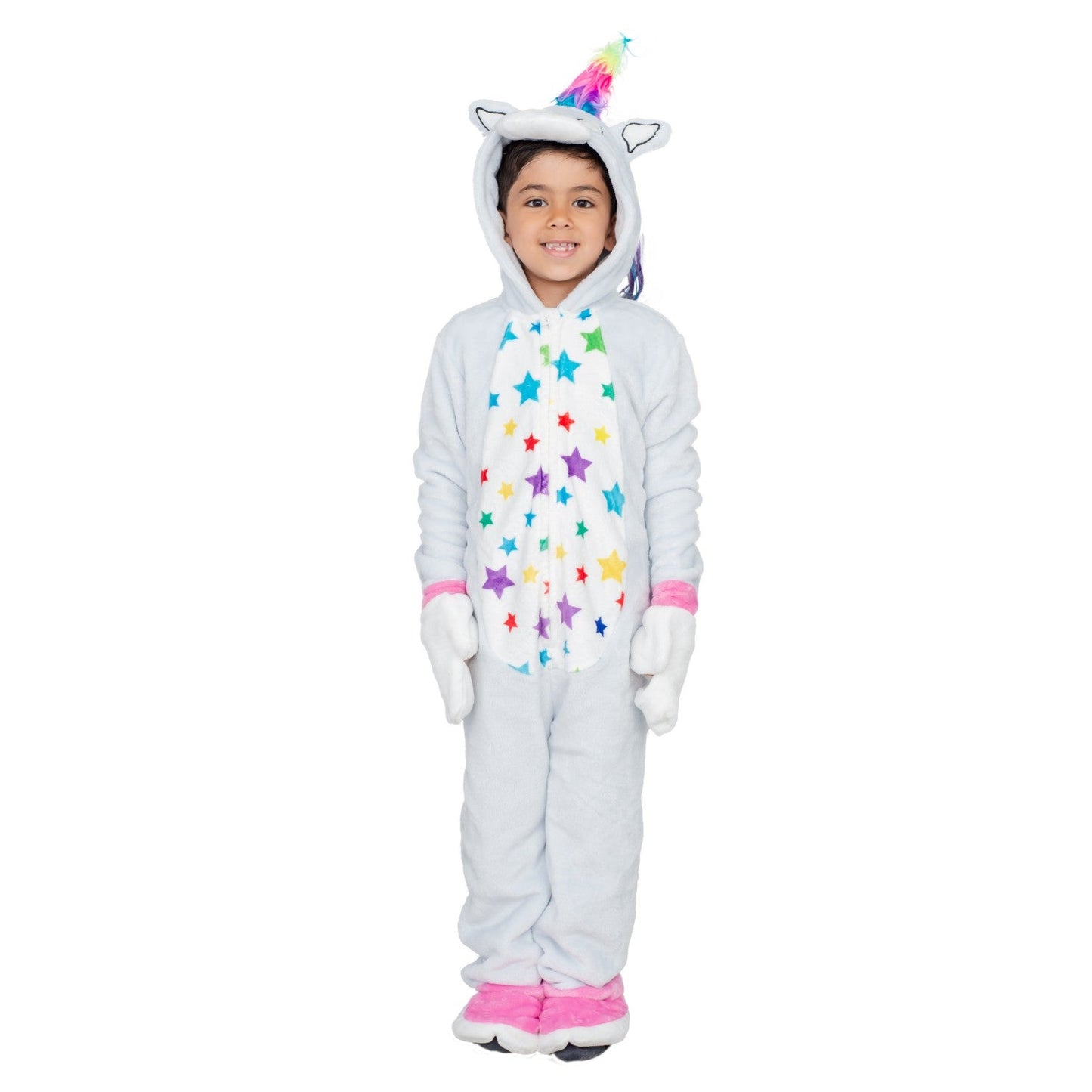 Kids Youth Child Unicorn Halloween Cosplay Costume Flappy Suit