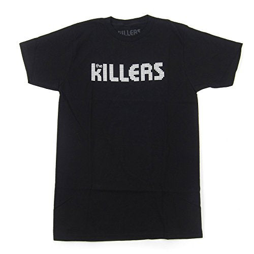 Killers Men'S Killers White Logo Shirt, Black, X-Large Mens T Shirt