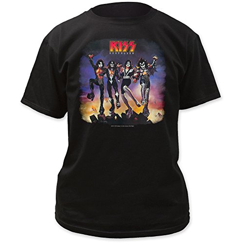 Kiss Kiss Destroyer Adult Tee Mens T Shirt