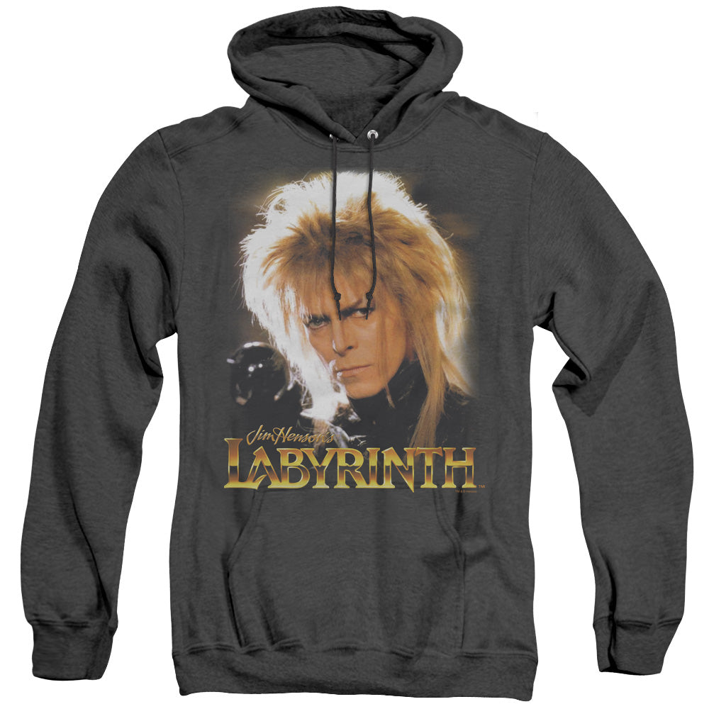 Labyrinth Jareth Heather Mens Hoodie Black