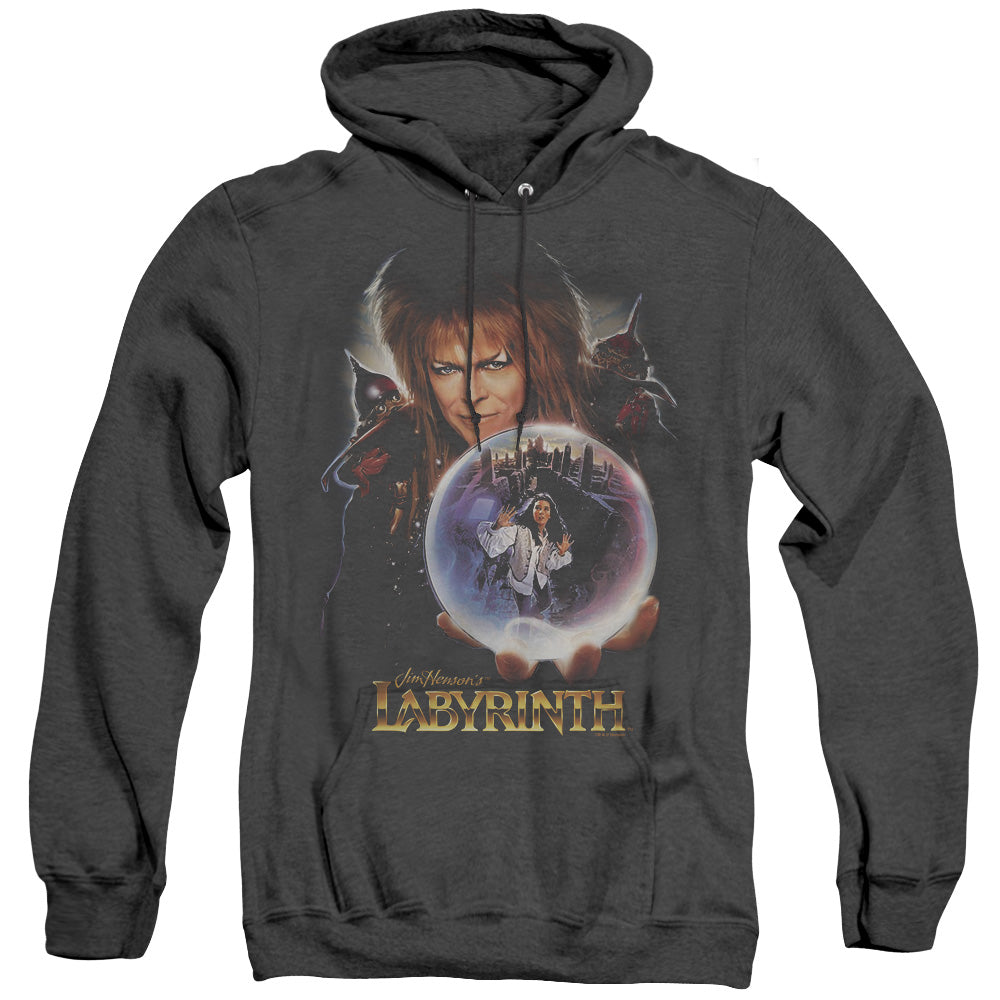 Labyrinth I Have A Gift Heather Mens Hoodie Black