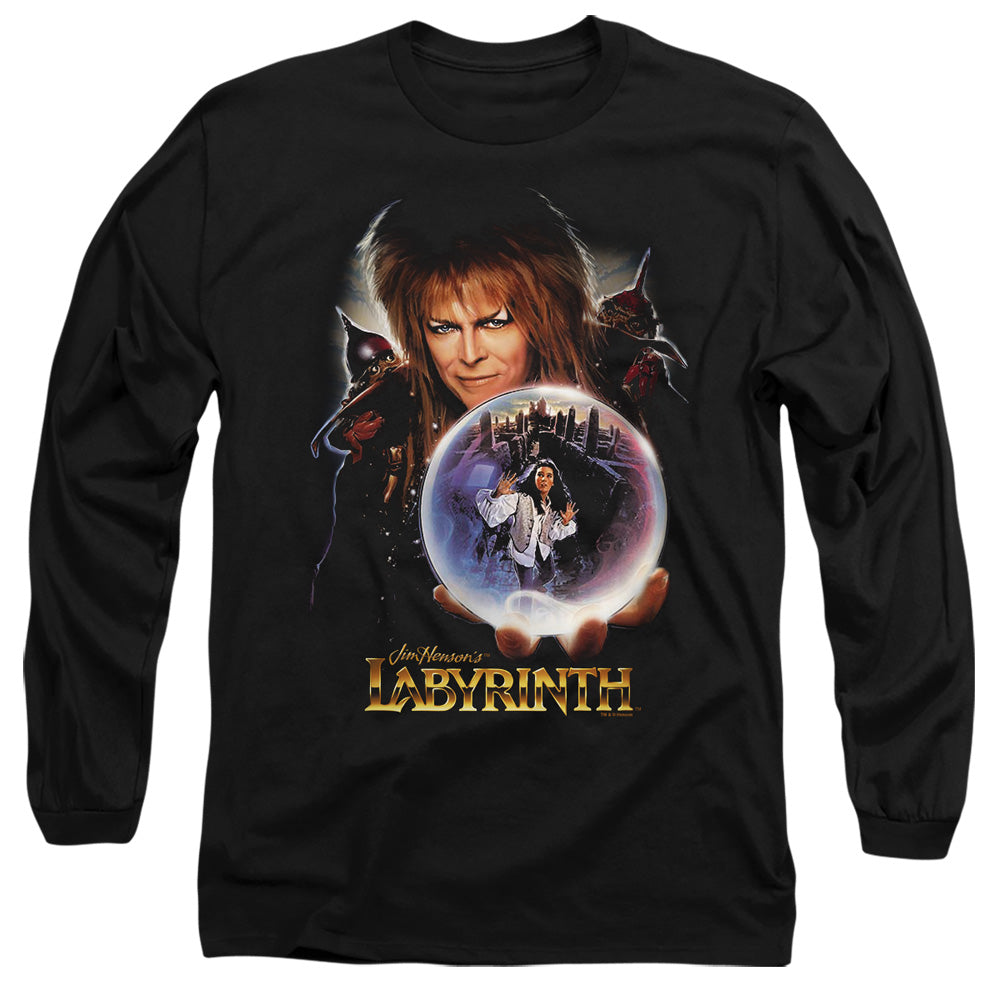 Labyrinth I Have A Gift Mens Long Sleeve Shirt Black Officially Licensed