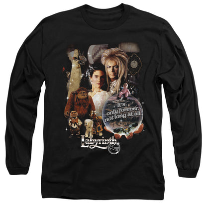 Labyrinth 25 Years Of Magic Mens Long Sleeve Shirt Black Officially Licensed