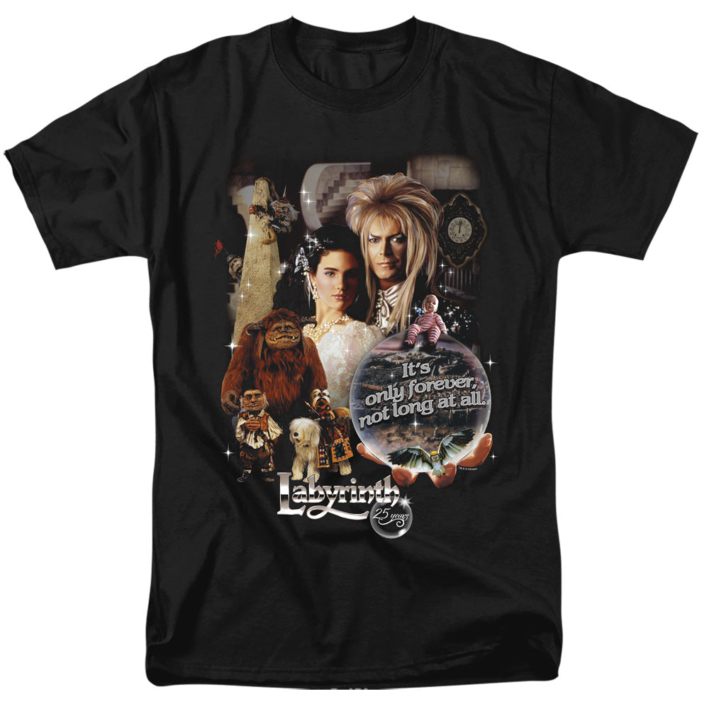 Labyrinth 25 Years Of Magic Mens T Shirt Black