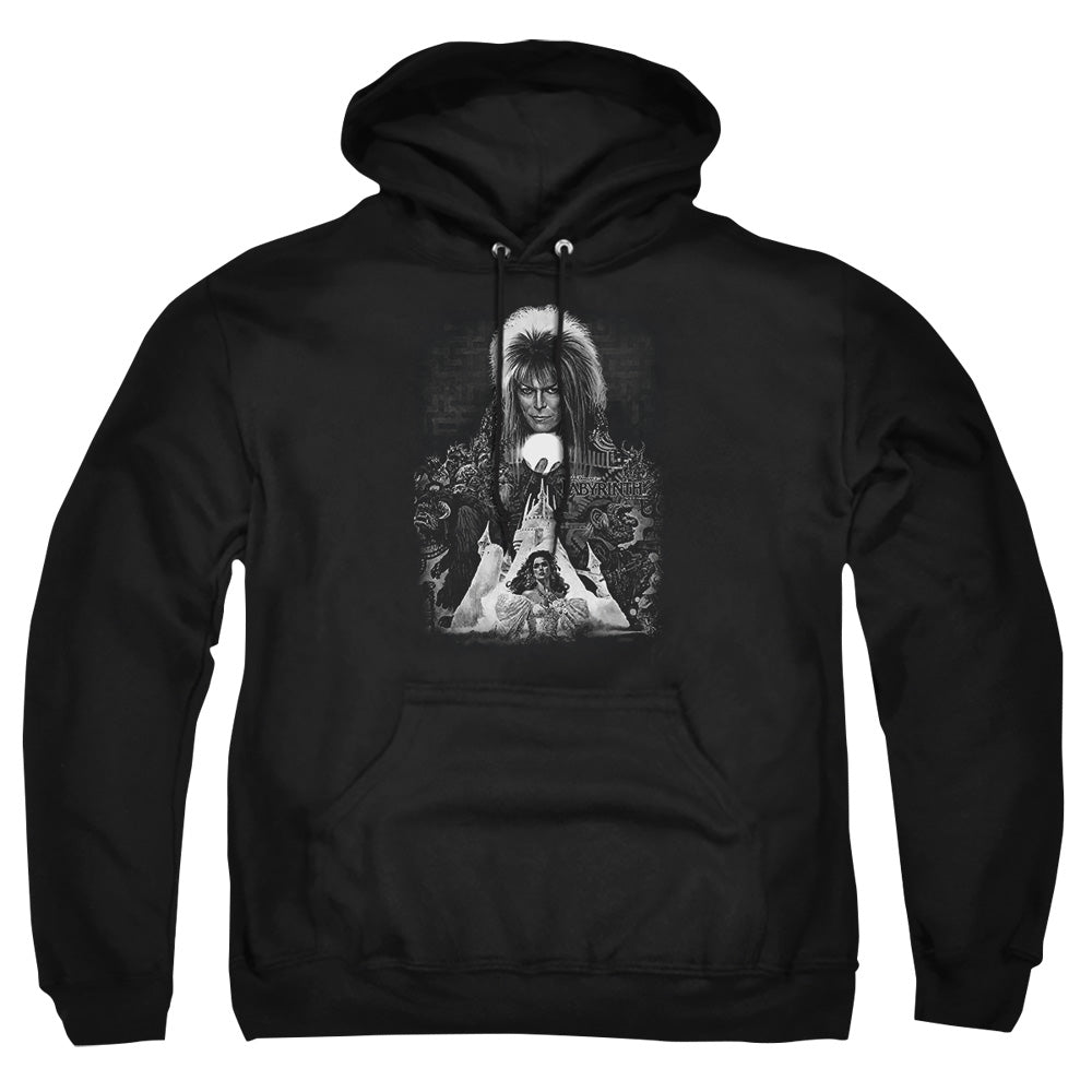 Labyrinth Castle Mens Hoodie Black