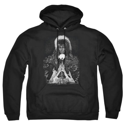Labyrinth Castle Mens Hoodie Black