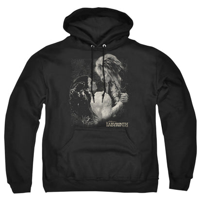 Labyrinth Dream Dance Mens Hoodie Black