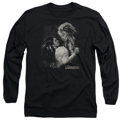 Labyrinth Dream Dance Mens Long Sleeve Shirt Black