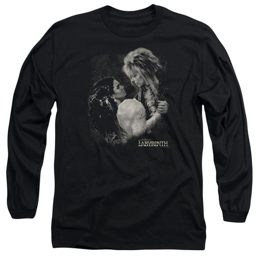 Labyrinth Dream Dance Mens Long Sleeve Shirt Black