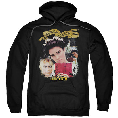 Labyrinth Dangers Untold Mens Hoodie Black