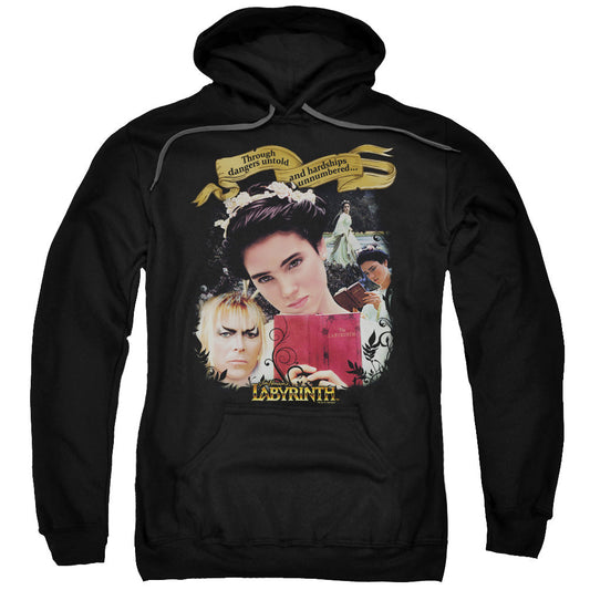 Labyrinth Dangers Untold Mens Hoodie Black