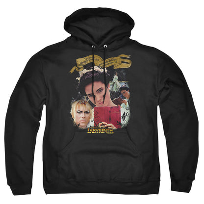 Labyrinth Dangers Untold Mens Hoodie Black