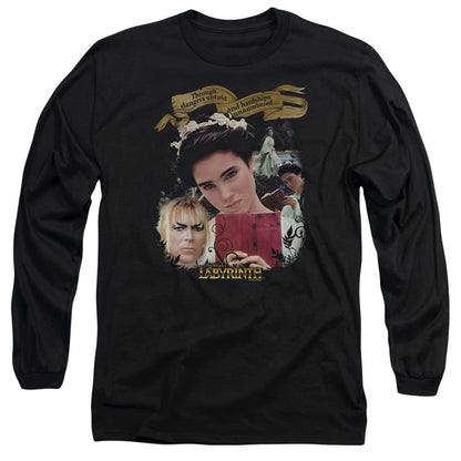 Labyrinth Dangers Untold Mens Long Sleeve Shirt Black