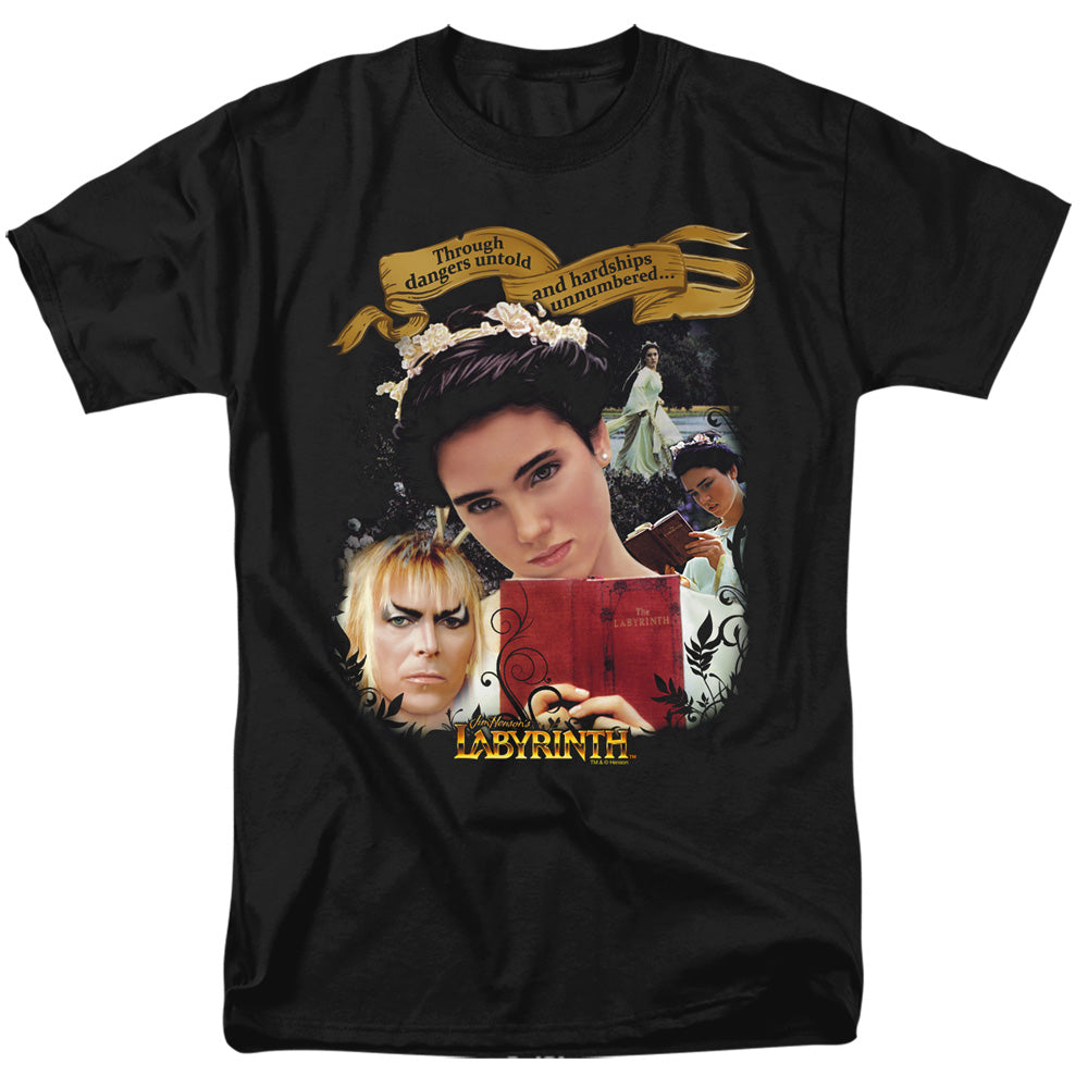 Labyrinth Dangers Untold Mens T Shirt Black