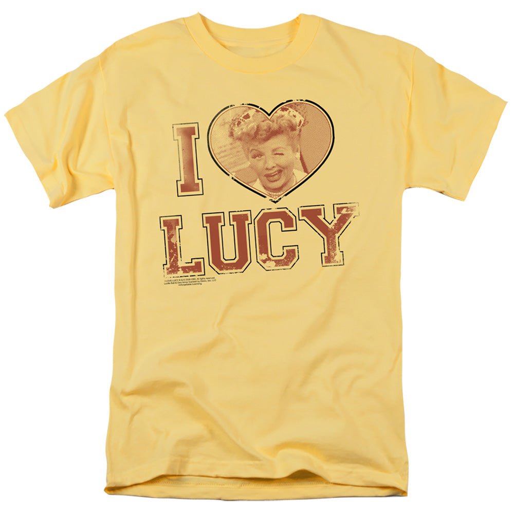 I Love Lucy I Heart Lucy Mens T Shirt Banana
