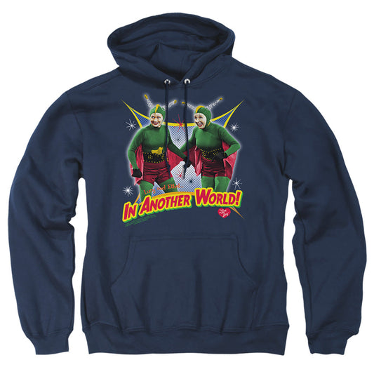 I Love Lucy In Another World Mens Hoodie Navy