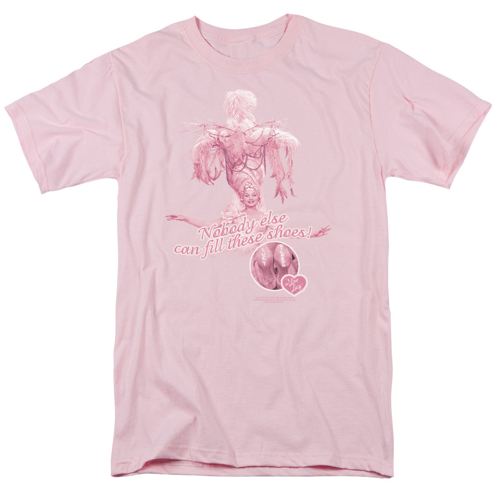 I Love Lucy Nobody Else Mens T Shirt Pink