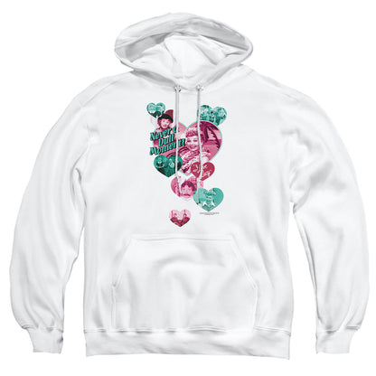 I Love Lucy Never A Dull Moment Mens Hoodie White