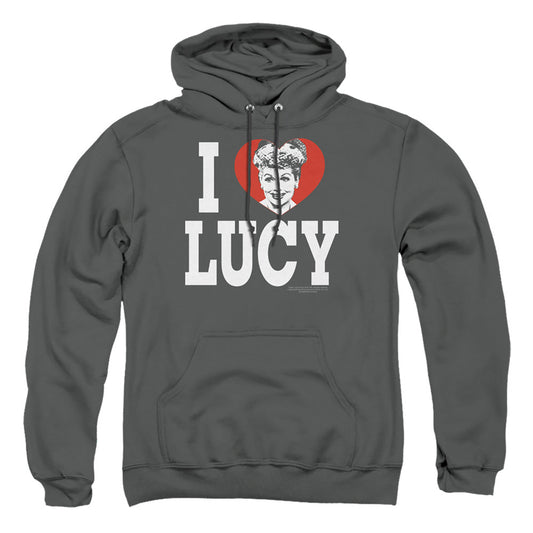 I Love Lucy I Love Lucy Mens Hoodie Charcoal