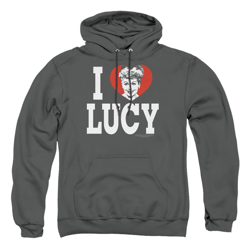 I Love Lucy I Love Lucy Mens Hoodie Charcoal