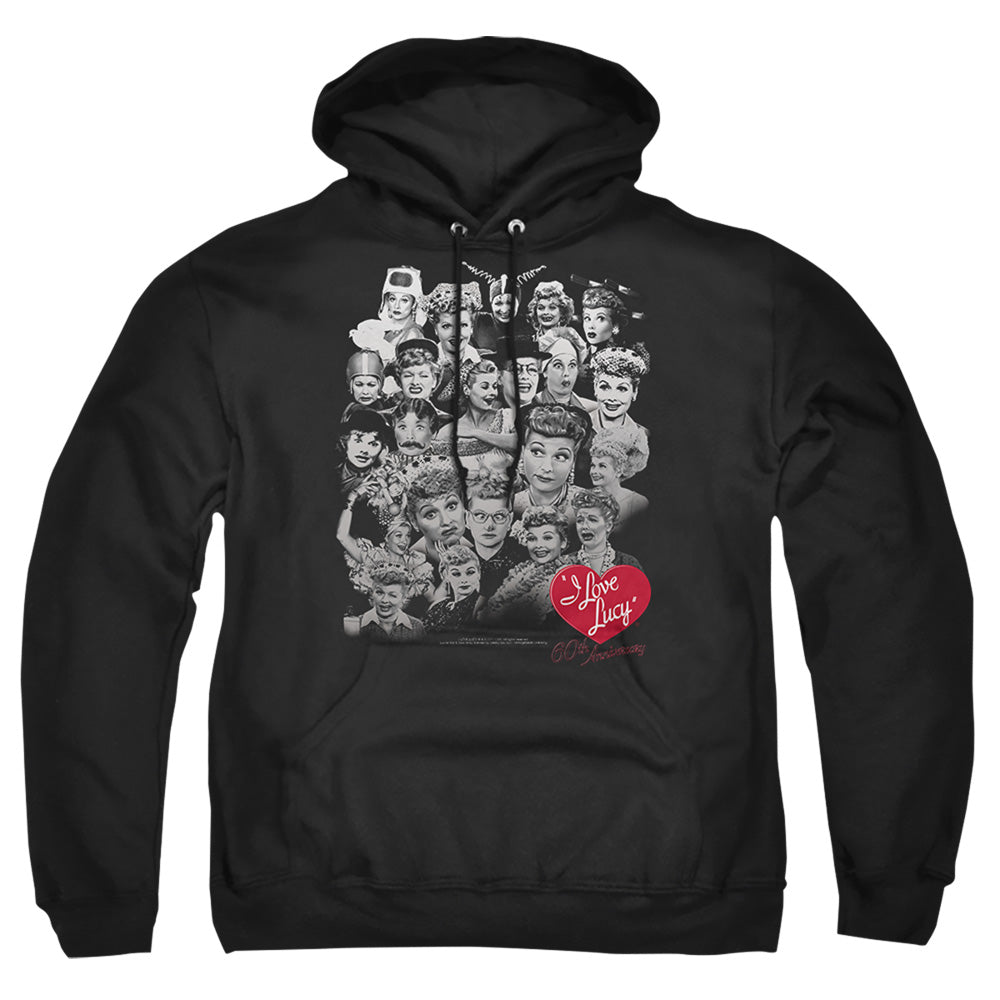 I Love Lucy 60 Years Of Fun Mens Hoodie Black