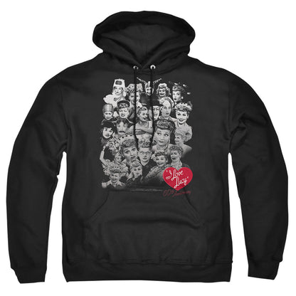I Love Lucy 60 Years Of Fun Mens Hoodie Black