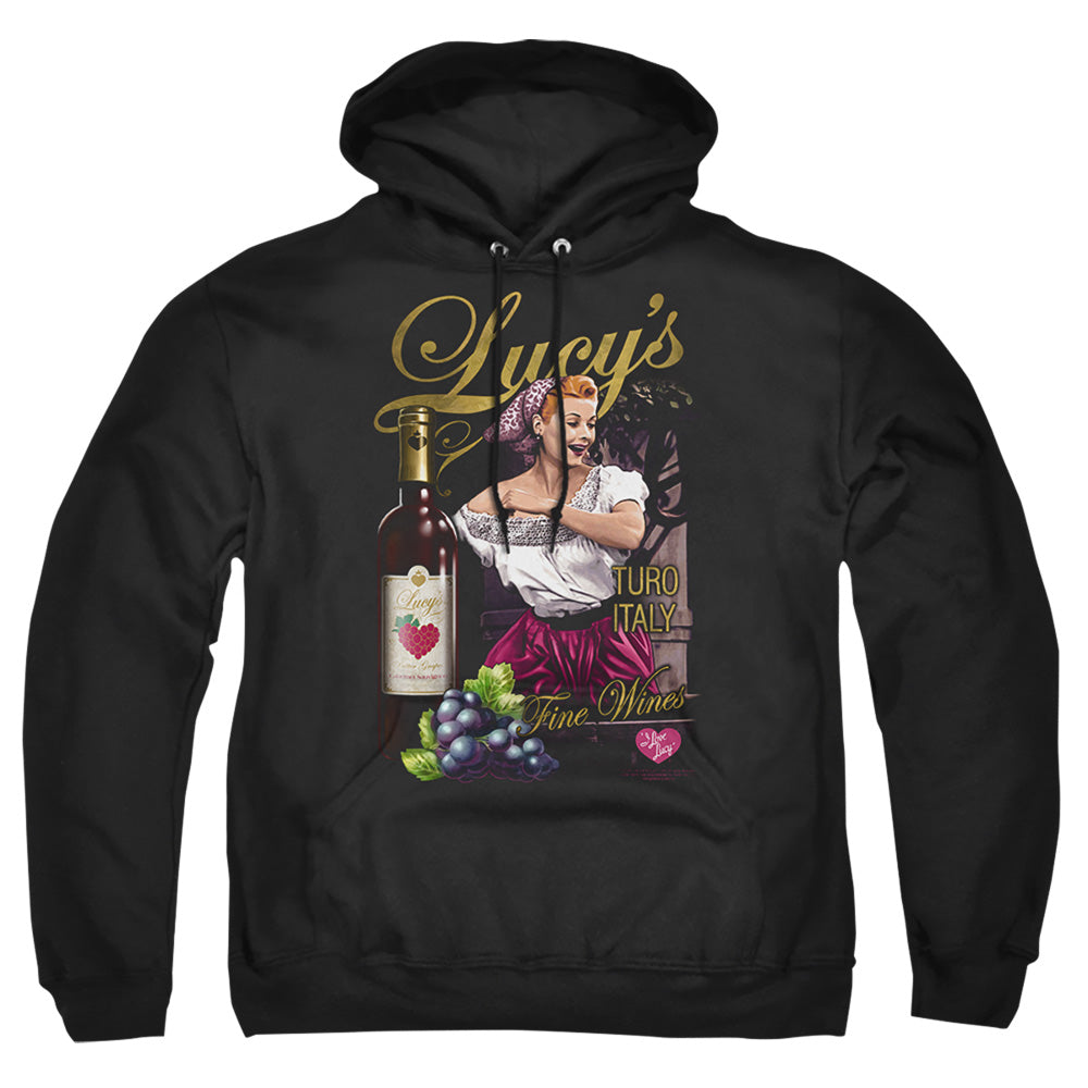 I Love Lucy Bitter Grapes Mens Hoodie Black