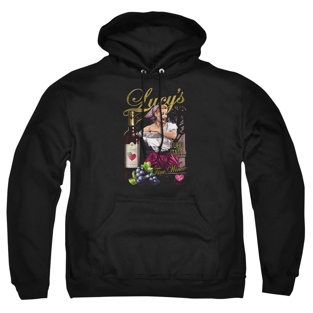 I Love Lucy Bitter Grapes Mens Hoodie Black