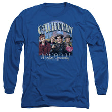 Load image into Gallery viewer, I Love Lucy Golden Opportunity Mens Long Sleeve Shirt Royal Blue
