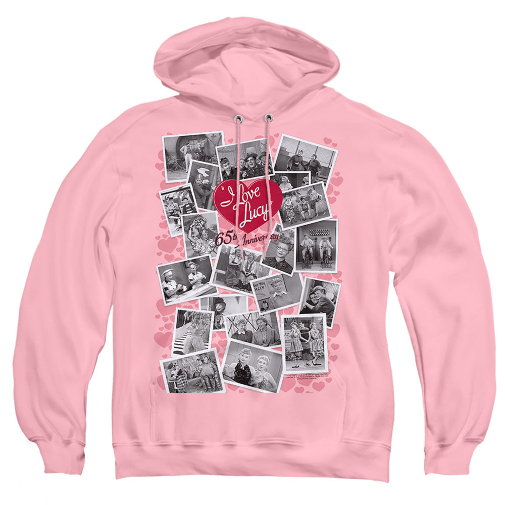 I Love Lucy 65Th Anniversary Mens Hoodie Pink