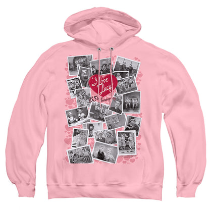 I Love Lucy 65Th Anniversary Mens Hoodie Pink