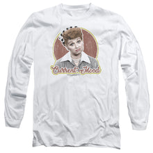 Load image into Gallery viewer, I Love Lucy Current Mood Mens Long Sleeve Shirt White Officially Licensed
