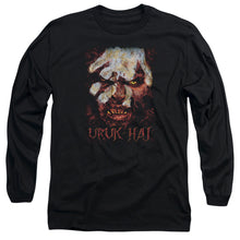 Load image into Gallery viewer, Lor Uruk Hai Mens Long Sleeve Shirt Black Officially Licensed
