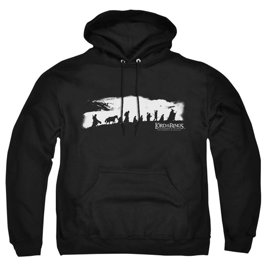 Lord Of The Ringsd Of The Rings The Fellowship Mens Hoodie Black