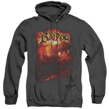 Load image into Gallery viewer, Lor Balrog Heather Mens Hoodie Black
