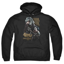 Load image into Gallery viewer, Lord Of The Rings Gimli Mens Hoodie Black
