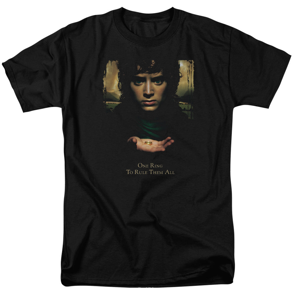 Lord Of The Rings Frodo One Ring Mens T Shirt Black
