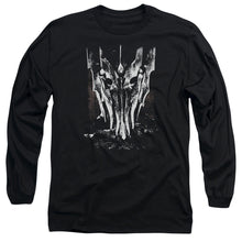 Load image into Gallery viewer, Lor Big Sauron Head Mens Long Sleeve Shirt Black Officially Licensed
