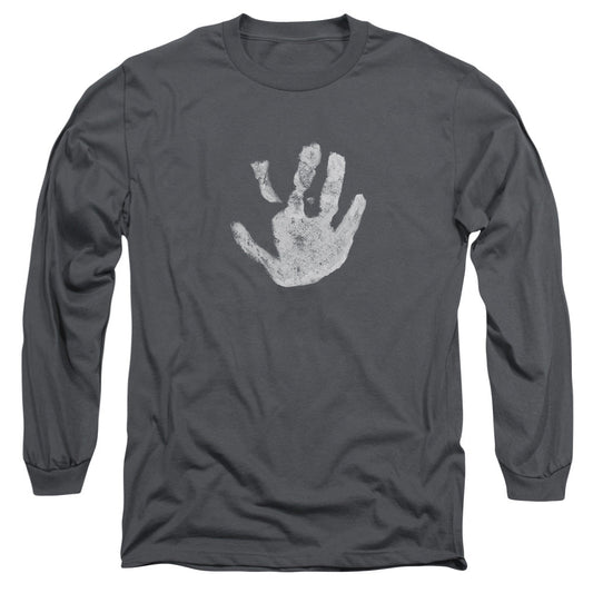 Lor White Hand Mens Long Sleeve Shirt Charcoal Officially Licensed