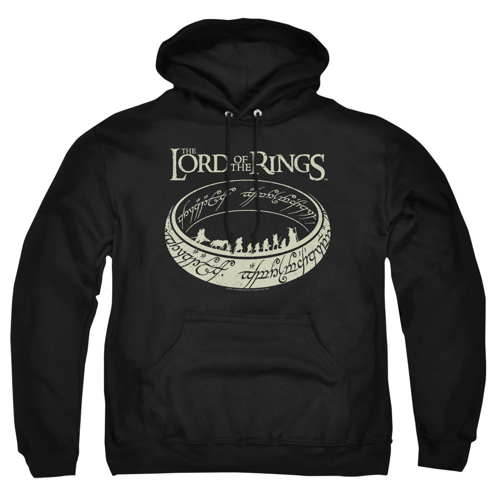 Lord Of The Ringsd Of The Rings The Journey Mens Hoodie Black
