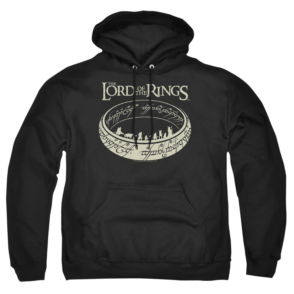 Lord Of The Ringsd Of The Rings The Journey Mens Hoodie Black