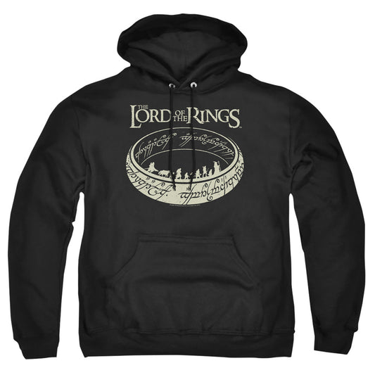 Lord Of The Ringsd Of The Rings The Journey Mens Hoodie Black
