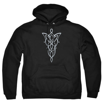 Lord Of The Ringsd Of The Rings Arwen Necklace Mens Hoodie Black