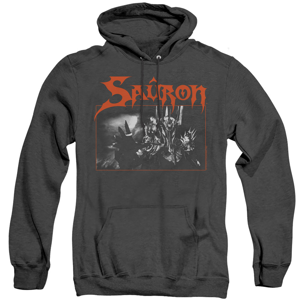 Lord Of The Rings Sauron Heather Mens Hoodie Black