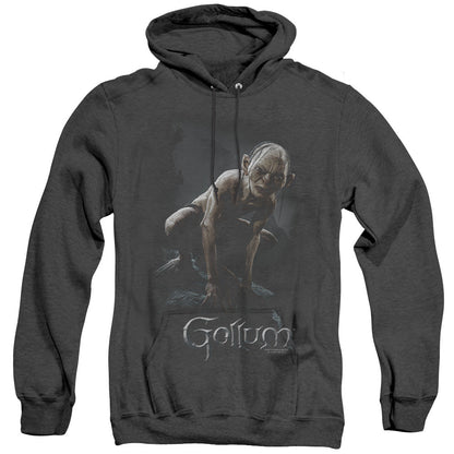 Lor Gollum Heather Mens Hoodie Black